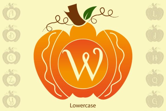 Pumpkin Waluh Monogram Font - Featured Image