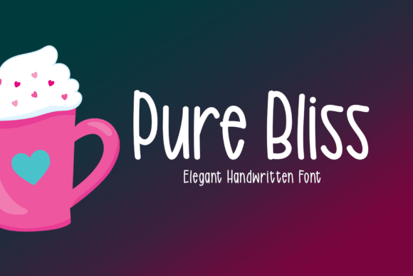 Pure Bliss Font - Featured Image