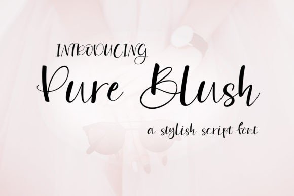 Pure Blush Font - Featured Image