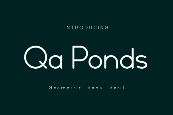 Qa Ponds Font - Featured Image
