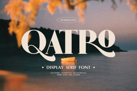 Qatro Font - Featured Image