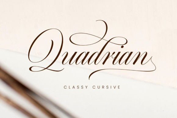 Quadrian Font - Featured Image