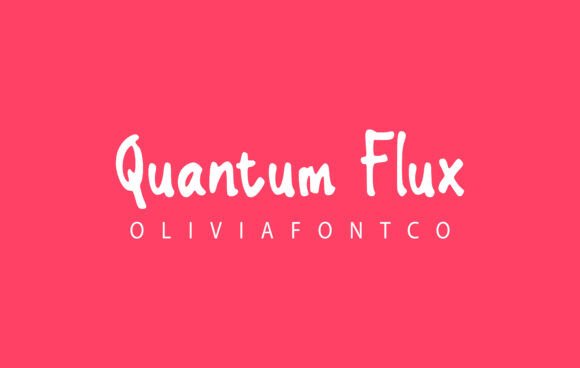 Quantum Flux Font - Featured Image