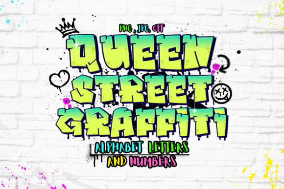 Queen Street Graffiti Font - Featured Image