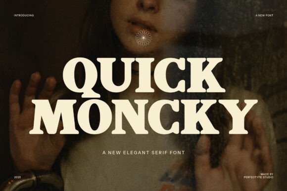 Quick Moncky Font - Featured Image