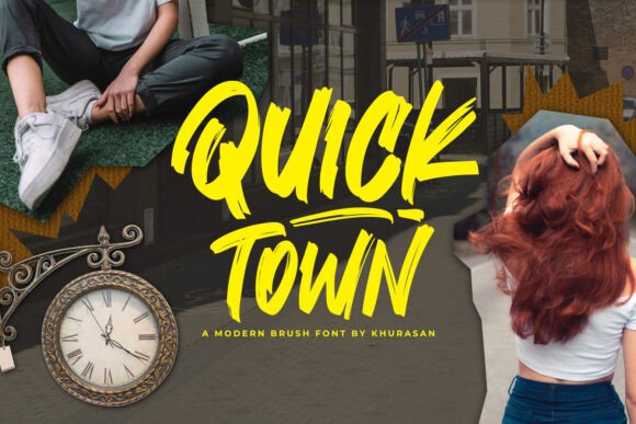Quick Town Font - Featured Image