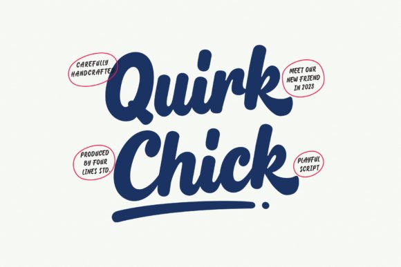 Quirk Chick Font - Featured Image