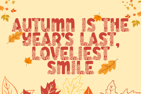Quirky Autumn Font - Featured Image