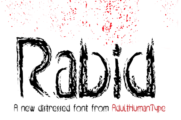 Rabid Font - Featured Image
