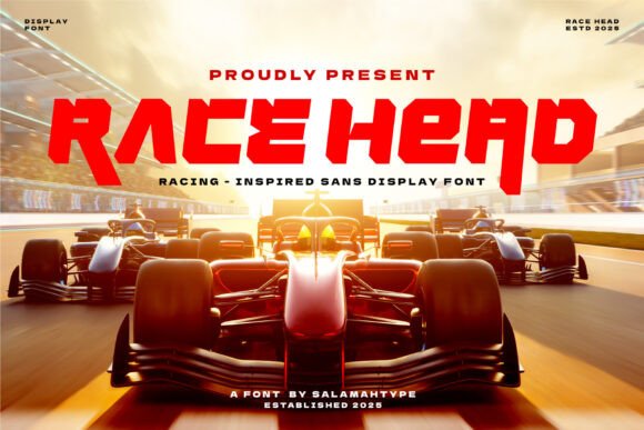 Race Head Font - Featured Image