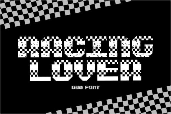 Racing Lover Font - Featured Image