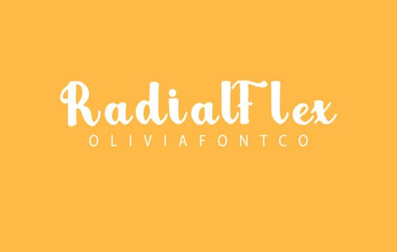 Radialflex Font - Featured Image
