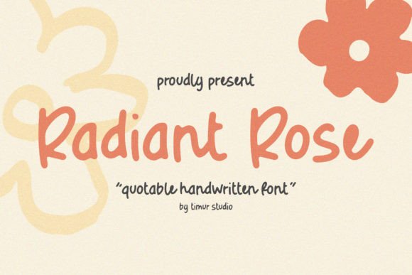 Radiant Rose Font - Featured Image