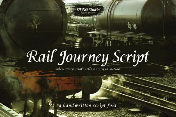 Rail Journey Script Font - Featured Image