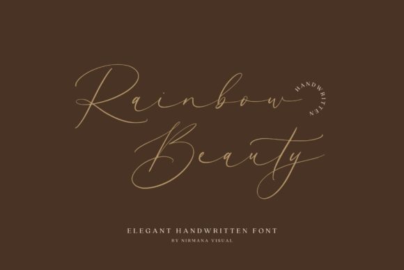 Rainbow Beauty Font - Featured Image