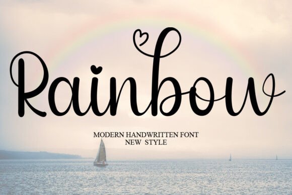Rainbow Font - Featured Image