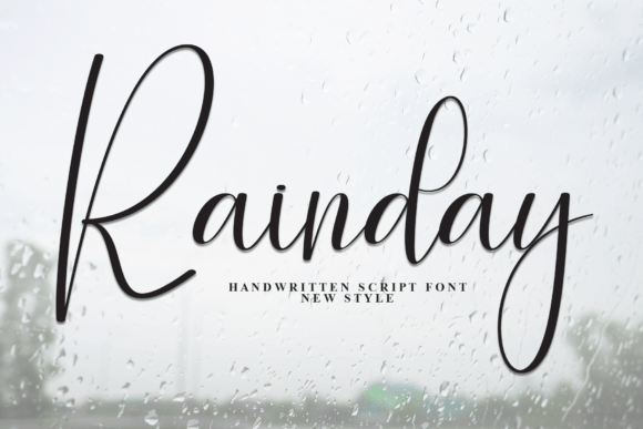 Rainday Font - Featured Image