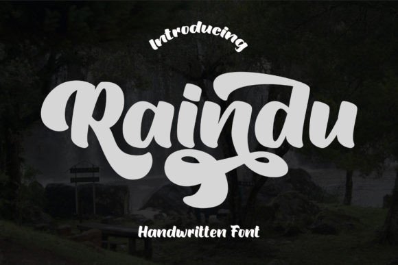 Raindu Font - Featured Image