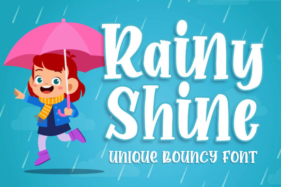 Rainy Shine Font - Featured Image