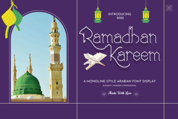 Ramadan Kareem Font - Featured Image