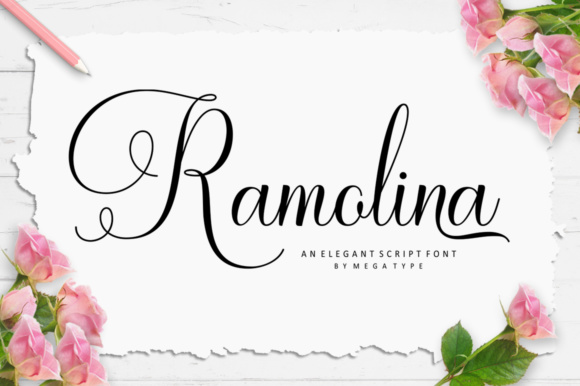 Ramolina Script Font - Featured Image