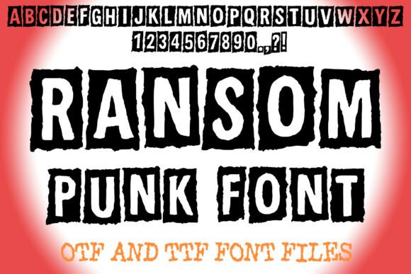 Ransom Punk Font - Featured Image
