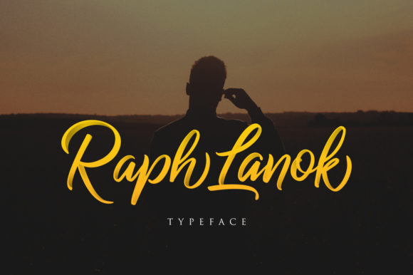 Raph Lanok Font - Featured Image