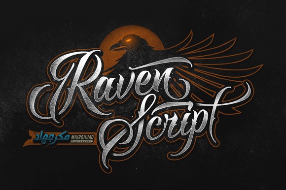 Raven Script Font - Featured Image