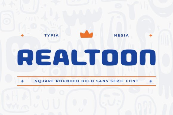 Realtoon Font - Featured Image