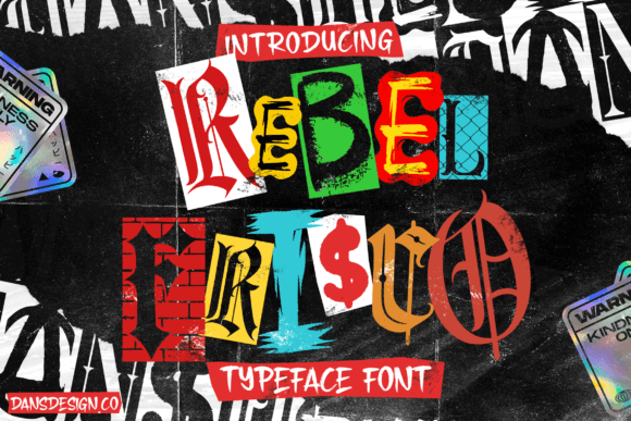 Rebel Frisco Graffiti Urban Y2k Font - Featured Image