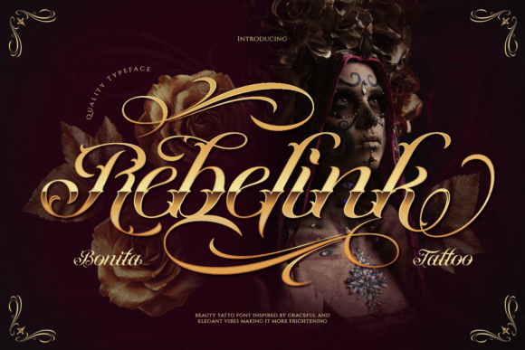 Rebelink Font - Featured Image