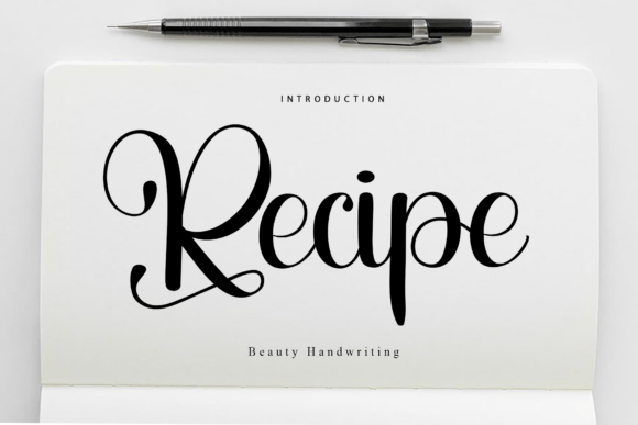 Recipe Font - Featured Image