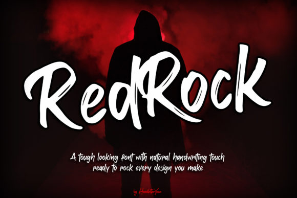 Red Rock Font - Featured Image