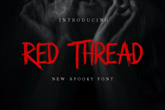 Red Thread Font - Featured Image