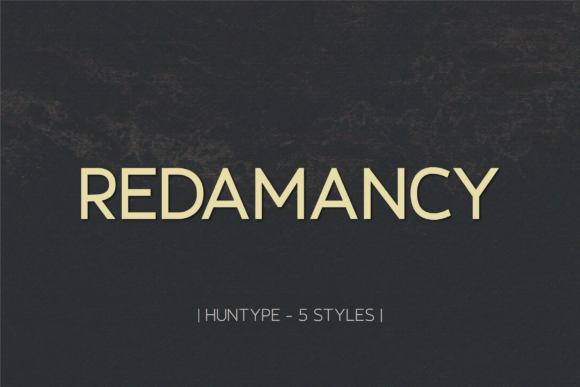 Redamancy Font - Featured Image