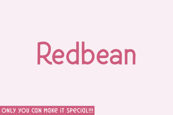 Redbean Font - Featured Image