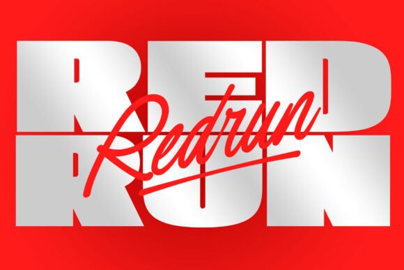 Redrun Font - Featured Image