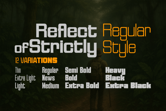 Reflect of Strictly Normal Font - Featured Image