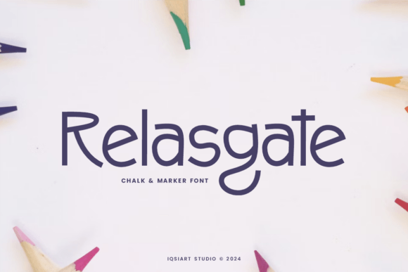 Relasgate Font - Featured Image