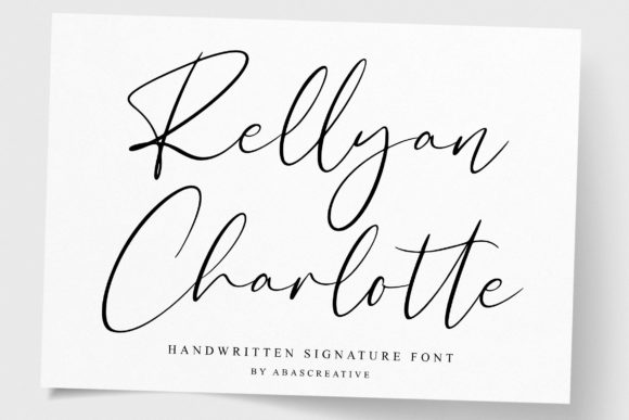 Rellyan Charlotte Font - Featured Image