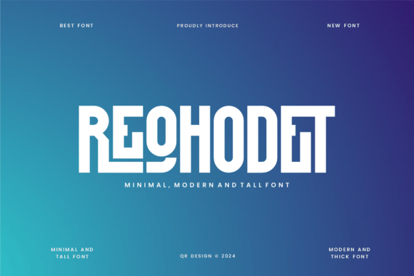 Reqhodet Font - Featured Image