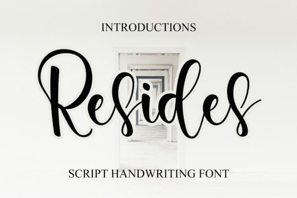 Resides Font - Featured Image