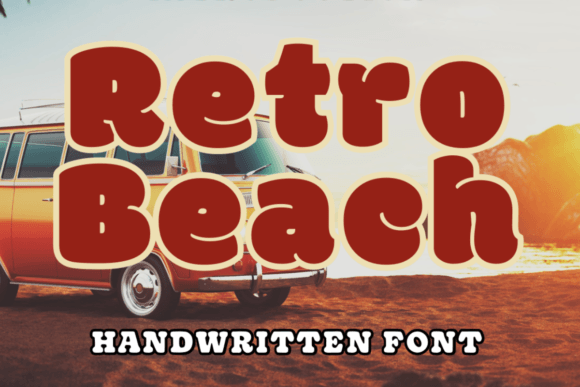 Retro Beach Font - Featured Image