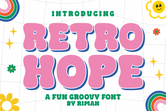 Retro Hope Font - Featured Image