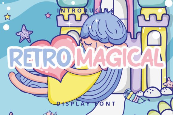 Retro Magical Font - Featured Image