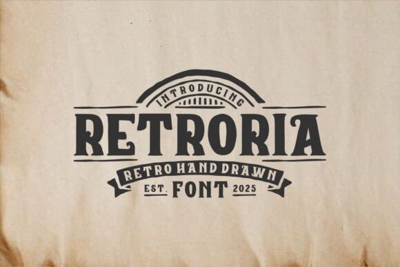 Retroria Font - Featured Image
