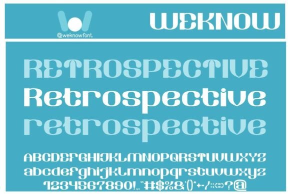 Retrospective Font - Featured Image