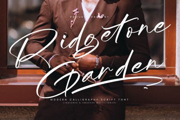 Ridgetone Garden Font - Featured Image