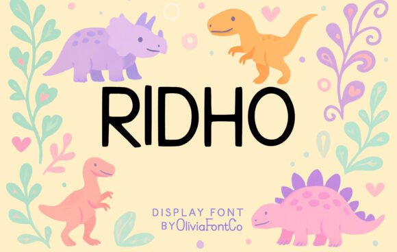 Ridho Font - Featured Image