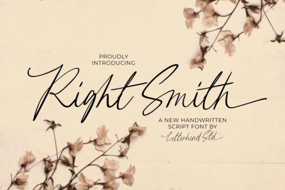 Right Smith Font - Featured Image